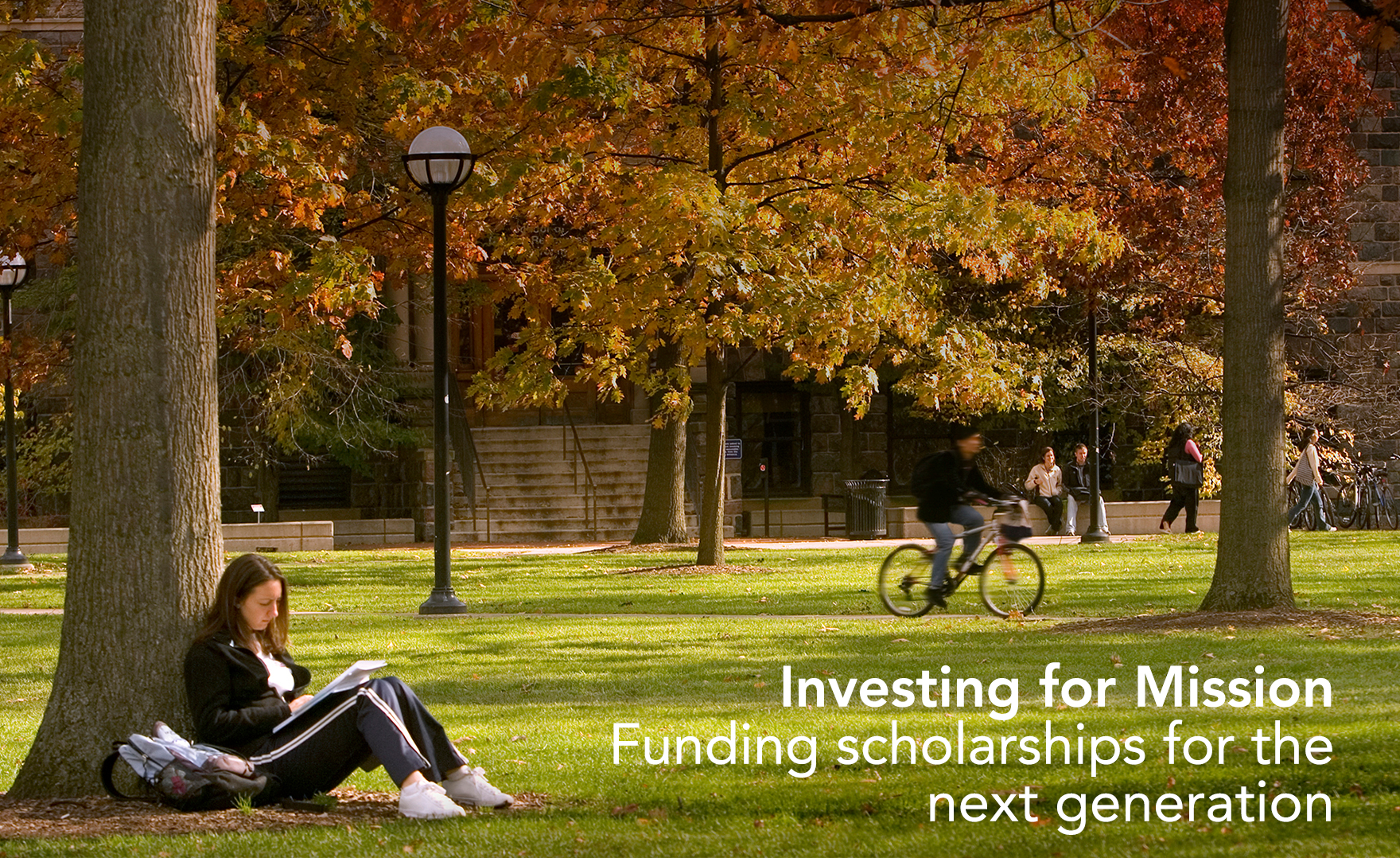 Investing for Mission | Funding scholarships for the next generation